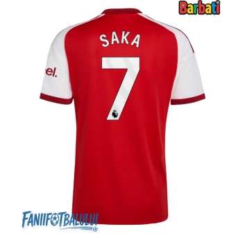 Arsenal Bukayo Saka #7 Tricou Fotbal Replică 2026-27 Barbati Acasa